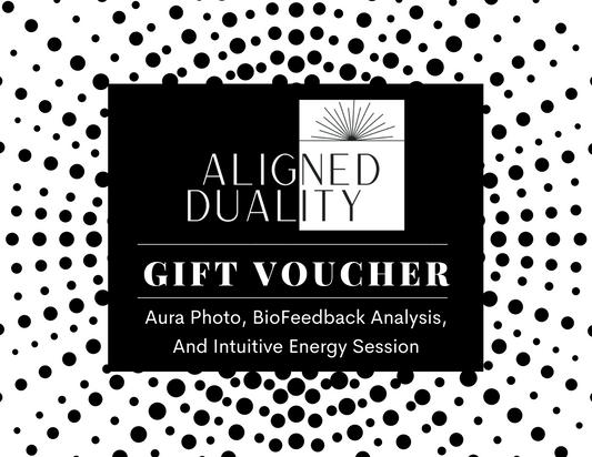 Gift Voucher - Intuitive Energy Session + Aura Photo with BioFeedback Analysis